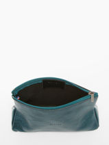 Pouch Leather Etincelle Irise Etrier Blue etincelle irisee EETI853-vue-porte