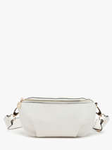 Medium Leather Tradition Belt Bag Etrier White tradition ETRA022M