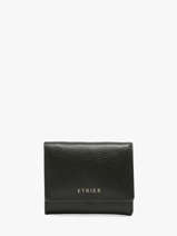 Leather Tradition Coin Purse Etrier Black tradition ETRA095S