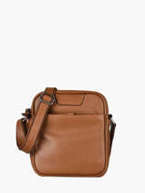 Leather Flandres Crossbody Bag Etrier Brown flandres EFLA729M