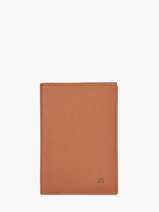 Leather Document Holder Madras Etrier Brown madras EMAD429