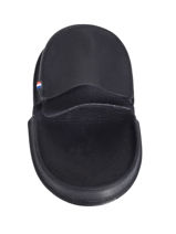 Purse Oil Leather Etrier Black oil EOIL044-vue-porte