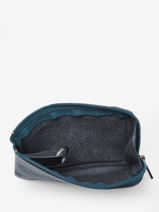 Coin Purse Leather Etincelle Irise Etrier Green etincelle irisee EETI811-vue-porte